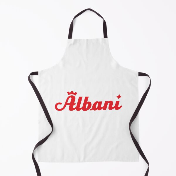 Item preview, Albani Cursive Red Script with Crown Logo designed and sold by tehpucuk67.