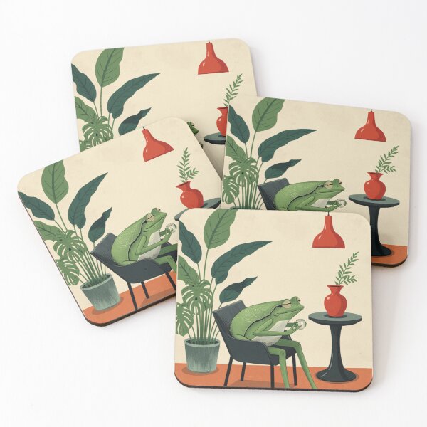 Item preview, Whimsical Mid-Century Animal Art – Vintage Bauhaus Inspired Illustration designed and sold by Rooted & Co.