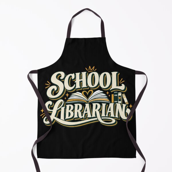 Item preview, School Librarian | Retro Library Book Lover Design designed and sold by Sunday.Supply.