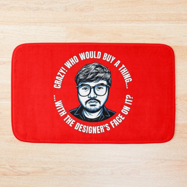 Item preview, Funny Designer Face Meta Humor designed and sold by CHERN-CHOM.