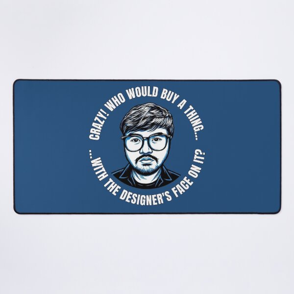 Item preview, Funny Designer Face Meta Humor designed and sold by CHERN-CHOM.
