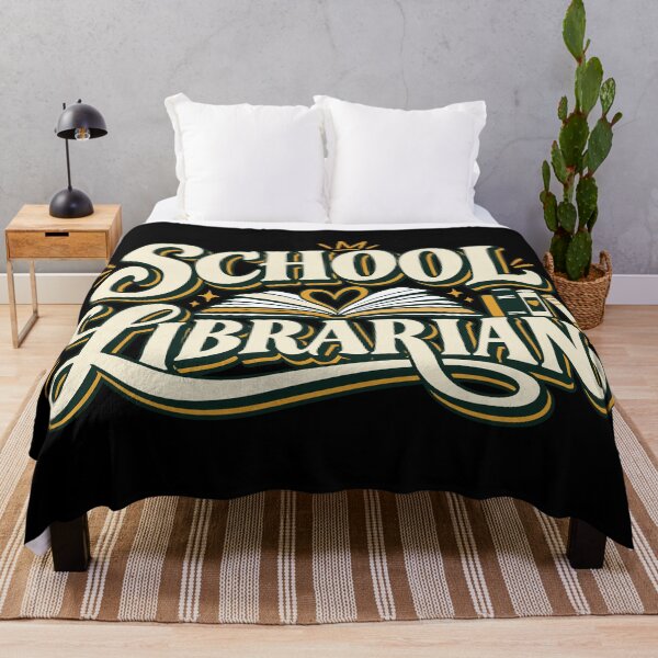 Item preview, School Librarian | Retro Library Book Lover Design designed and sold by Sunday.Supply.