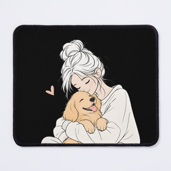 Item preview, Golden Retriever Love | Line Art designed and sold by Petsthetic.