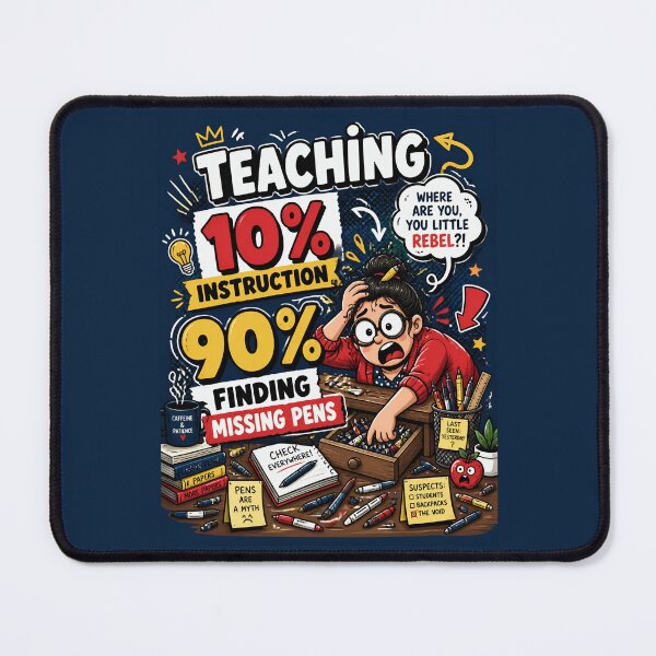 Item preview, Funny Teacher Shirt Finding Missing Pens designed and sold by CHERN-CHOM.