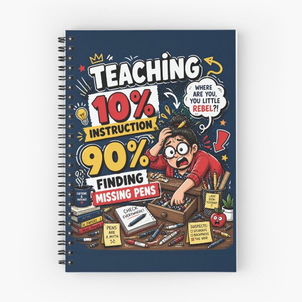 Item preview, Funny Teacher Shirt Finding Missing Pens designed and sold by CHERN-CHOM.