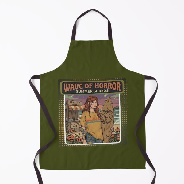 Item preview, Wave Of Horror Summer Shreds Retro Surfer Halloween designed and sold by aliyeus.