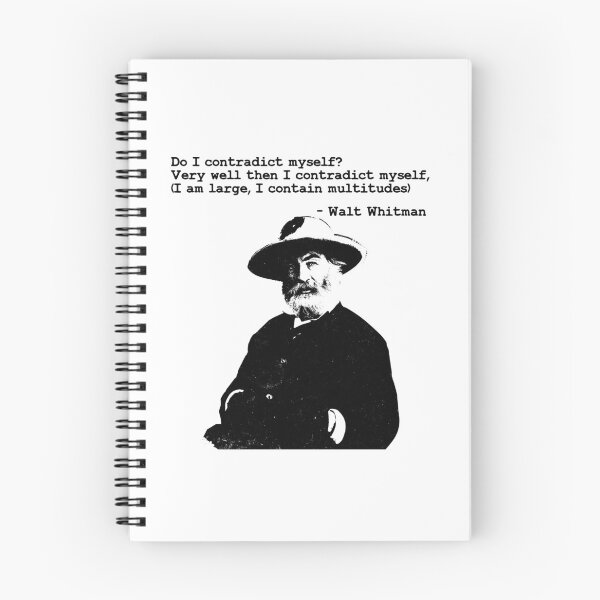 Item preview, Walt Whitman, Song of Myself, Book lover gift designed and sold by aponwao.