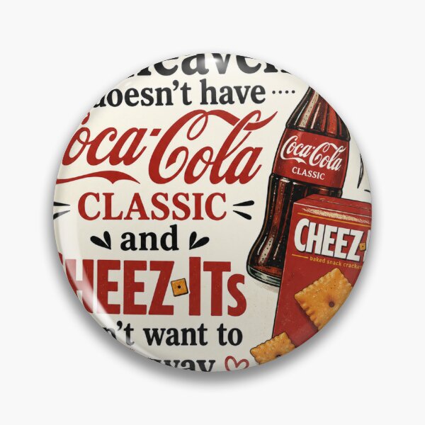 Item preview, Coca Cola and Cheezits designed and sold by Messy Bun and Mission L.L.C..