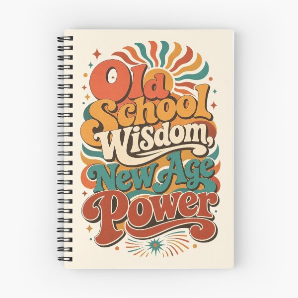 Item preview, Vintage Old School Wisdom New Age Power designed and sold by CHERN-CHOM.