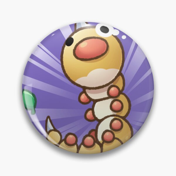 Item preview, Crying Yellow Horned Caterpillar Anime Style designed and sold by Glitch-Critters.