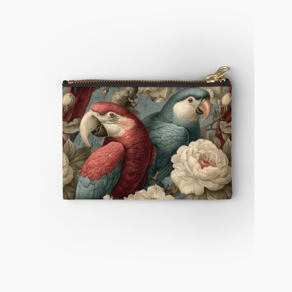 Item preview, Vintage Botanic Jungle Parrots By Moose Disco designed and sold by MooseDisco.