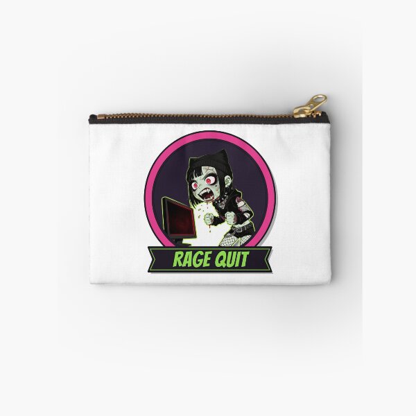 Item preview, Rage Quit Gamer Girl Funny Gothic designed and sold by schnurrzz.