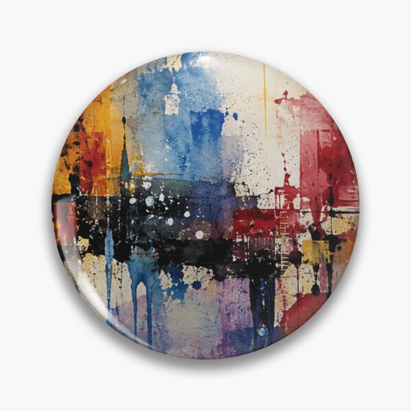 Item preview, Abstract Color Symphony Original Watercolor Art designed and sold by SHOCAMPOS DESIGNS .