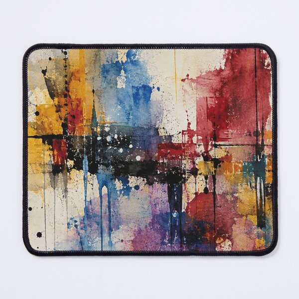 Item preview, Abstract Color Symphony Original Watercolor Art designed and sold by SHOCAMPOS DESIGNS .