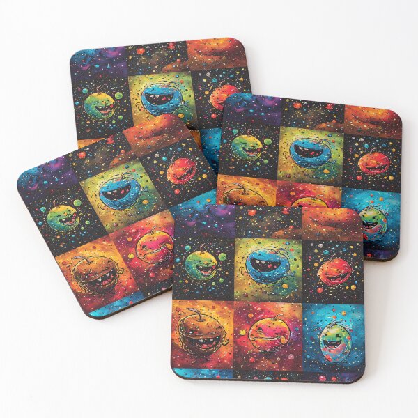 Item preview, Cosmic colorful beings dancing in space designed and sold by Mianku | Für das Leben.