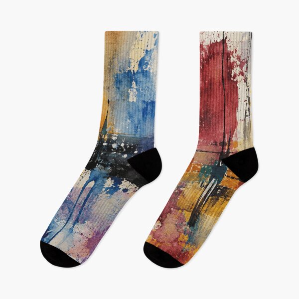 Item preview, Abstract Color Symphony Original Watercolor Art designed and sold by SHOCAMPOS DESIGNS .