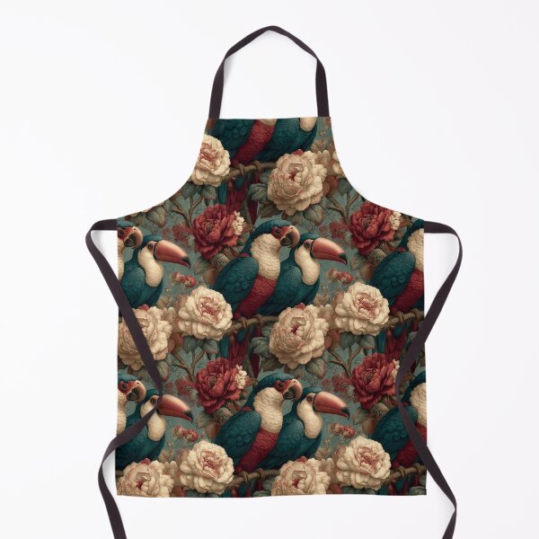 Item preview, Vintage Toucan Parrot Botanical Tropical Birds By Moose Disco designed and sold by MooseDisco.