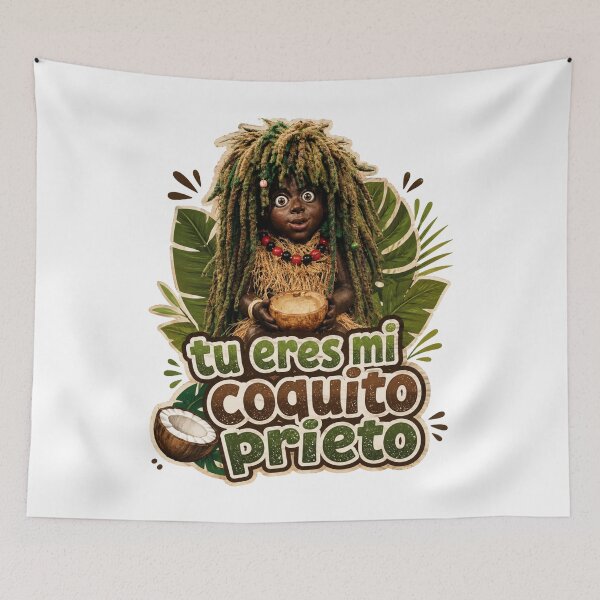 Item preview, Guije Coquito Prieto Cuba T-shirt designed and sold by A lo Cubano Designs .