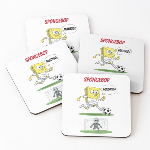 Item preview, Funny Spongebob Real Madrid Football Player Mashup Art designed and sold by annaarthk.