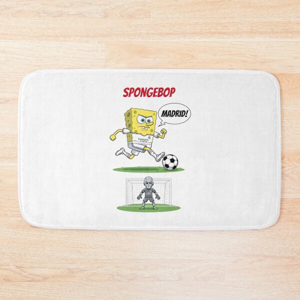 Item preview, Funny Spongebob Real Madrid Football Player Mashup Art designed and sold by annaarthk.