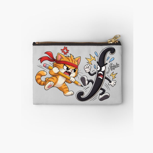 Item preview, Angry Cat Fighting Calculus Integral Math Humor designed and sold by RaulWeirdAndFun.
