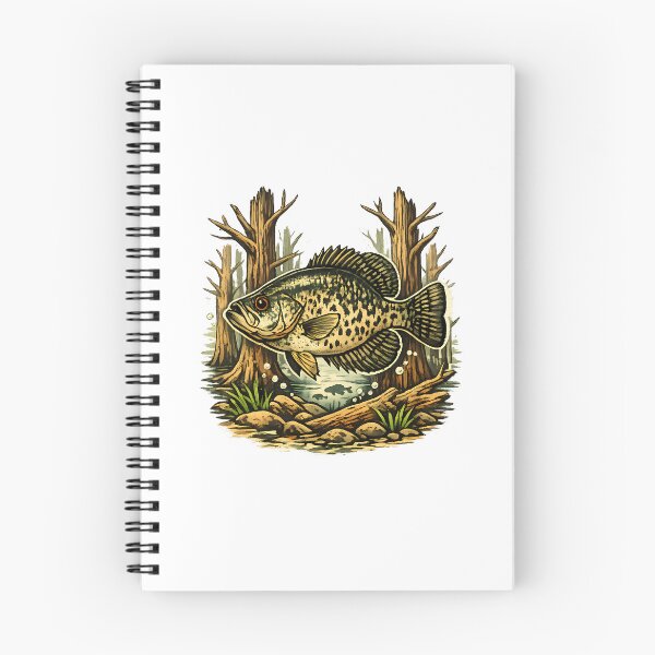 Item preview, Black mojarra among flooded trees designed and sold by Daily Quirk.