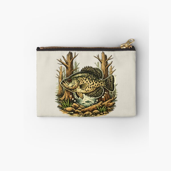 Item preview, Black mojarra among flooded trees designed and sold by Daily Quirk.