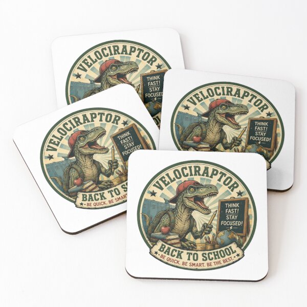 Item preview, ¡El Velociraptor vuelve al colegio! designed and sold by JonysCreativeDesigns.
