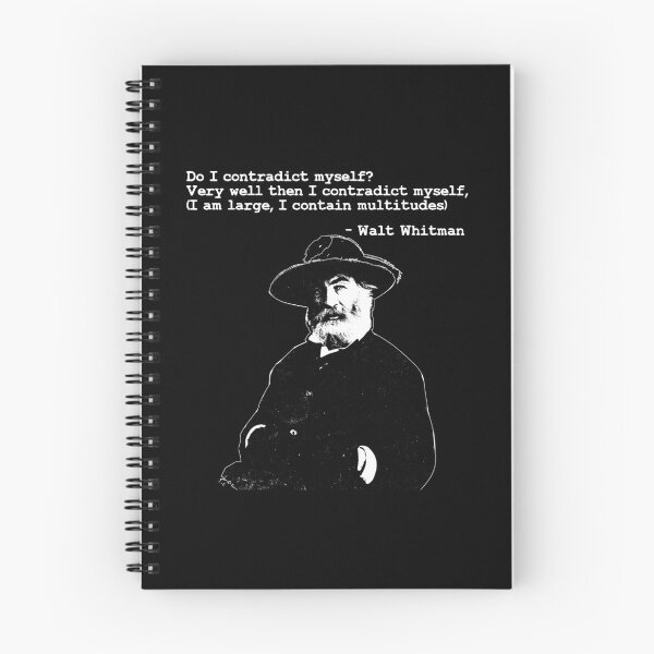Item preview, Walt Whitman, Song of Myself, Book lover gift designed and sold by aponwao.