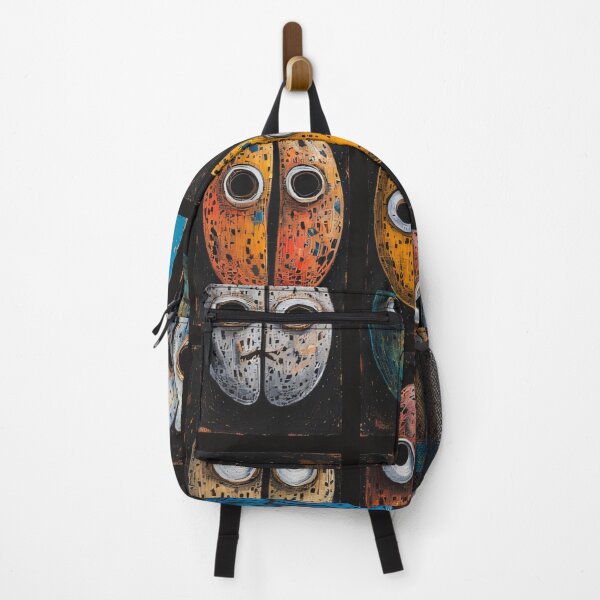 Item preview, Nine portraits of abstract brains with human eyes designed and sold by Mianku | Für das Leben.