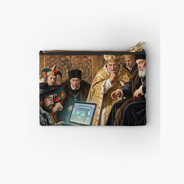 Item preview, Prussian Homage Laptop Tribute - Funny Parody of Jan Matejko Hold Pruski 1525 designed and sold by Surviving Monday Club.