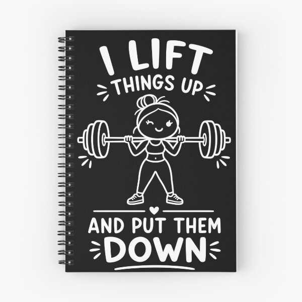 Item preview, I Lift Things Up And Put Them Down Funny Gym designed and sold by VGAfanatic.