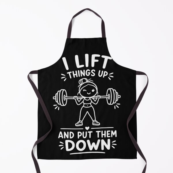 Item preview, I Lift Things Up And Put Them Down Funny Gym designed and sold by VGAfanatic.