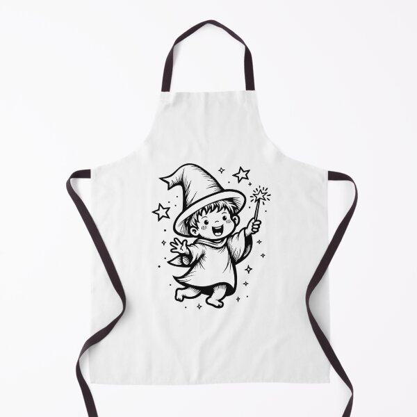 Item preview, Baby Wizard Tattoo Flash Design designed and sold by Qubivibe.
