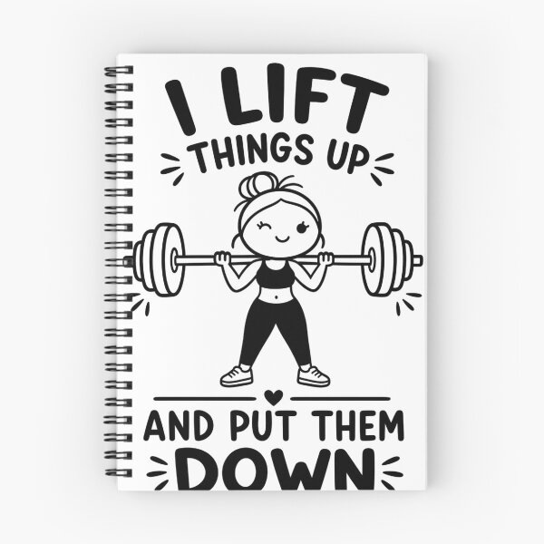 Item preview, I Lift Things Up And Put Them Down Funny Gym designed and sold by VGAfanatic.