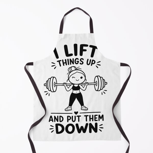 Item preview, I Lift Things Up And Put Them Down Funny Gym designed and sold by VGAfanatic.