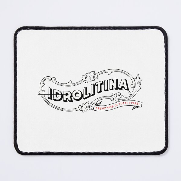Item preview, Aramark Idrolitina Vintage Italian Floral Script Logo designed and sold by tehpucuk67.