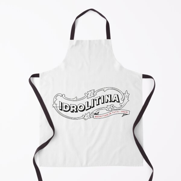 Item preview, Aramark Idrolitina Vintage Italian Floral Script Logo designed and sold by tehpucuk67.