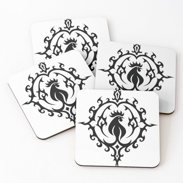Item preview, Tribal Rooster Tattoo Flash Design designed and sold by Qubivibe.