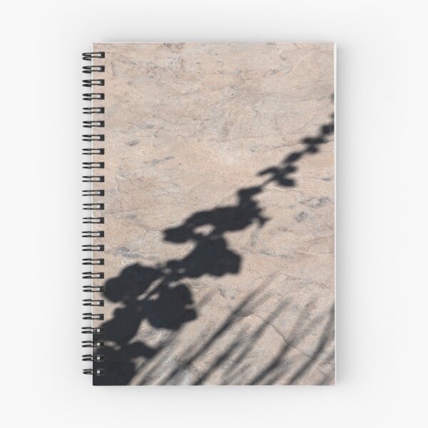 Item preview, Shadow of hollyhock stalk on stone walkway designed and sold by lisavonbiela.
