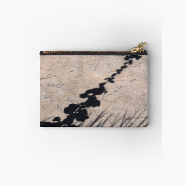 Item preview, Shadow of hollyhock stalk on stone walkway designed and sold by lisavonbiela.