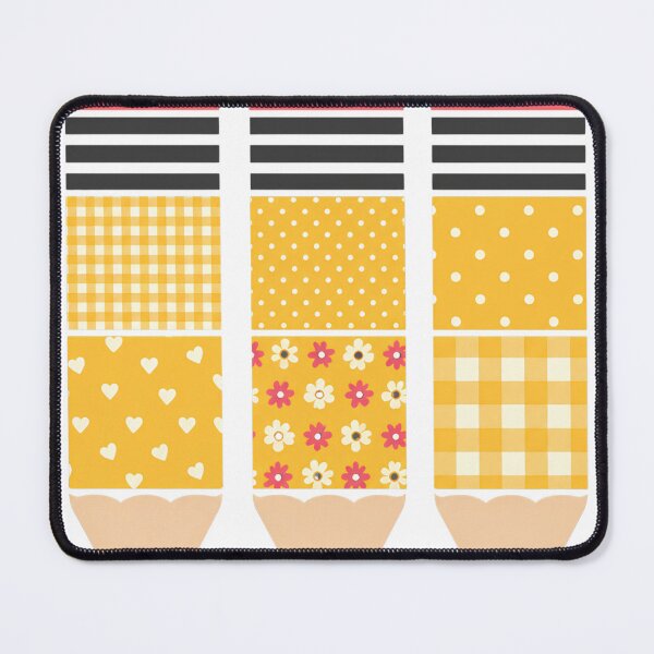 Item preview, Vintage Patchwork Pencils Teacher Back To School Gingham Floral designed and sold by VGAfanatic.