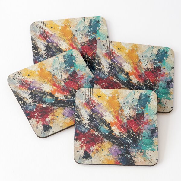 Item preview, Abstract Explosion of Color designed and sold by SHOCAMPOS DESIGNS .