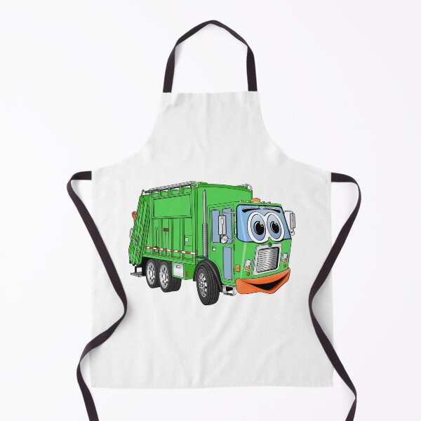 Item preview, Silly Smiling Garbage Truck Cartoon designed and sold by Scott Hayes.