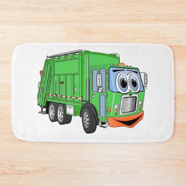 Item preview, Silly Smiling Garbage Truck Cartoon designed and sold by Scott Hayes.