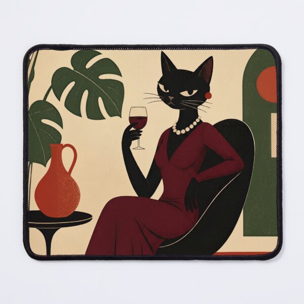 Item preview, Copy of Whimsical Mid-Century Animal Art – Vintage Bauhaus Inspired Illustration designed and sold by Rooted & Co.