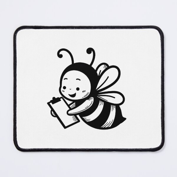 Item preview, Cartoon Bee Tattoo Flash - Productivity Symbol designed and sold by Qubivibe.