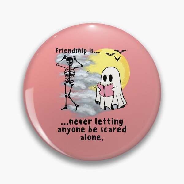 Item preview, Friendship Means No One Faces Fear Alone designed and sold by AhmadAnnaPrints.