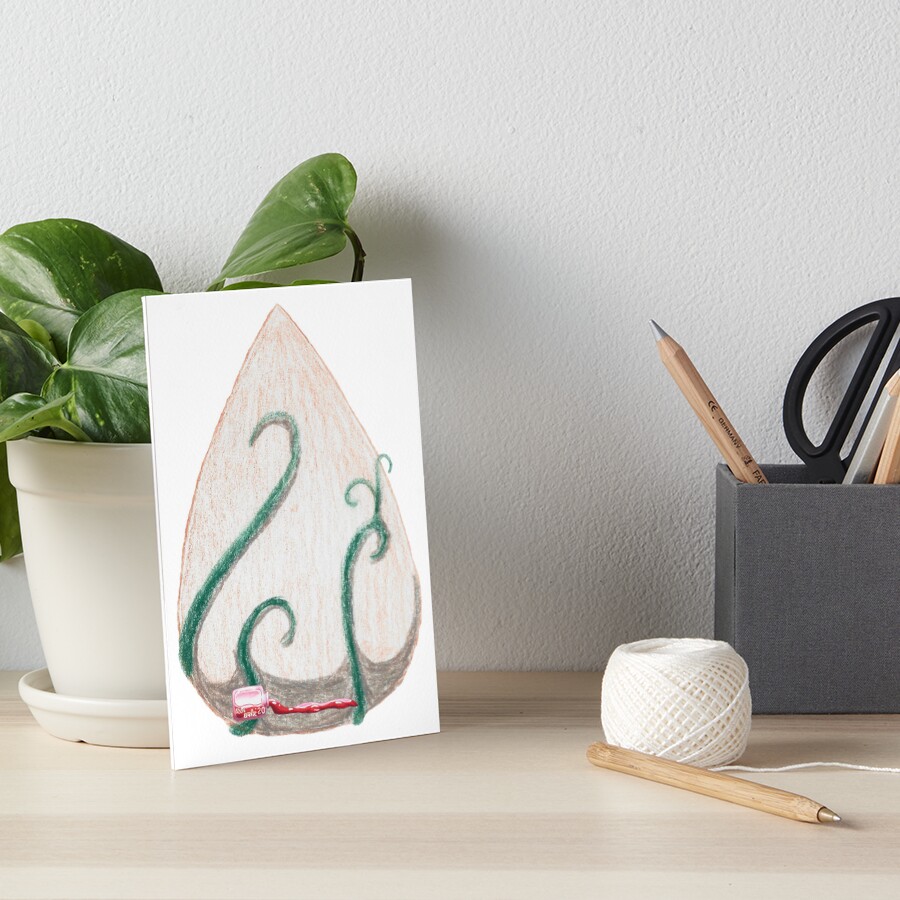 Item preview, Art Board Print designed and sold by A-P-Ink.