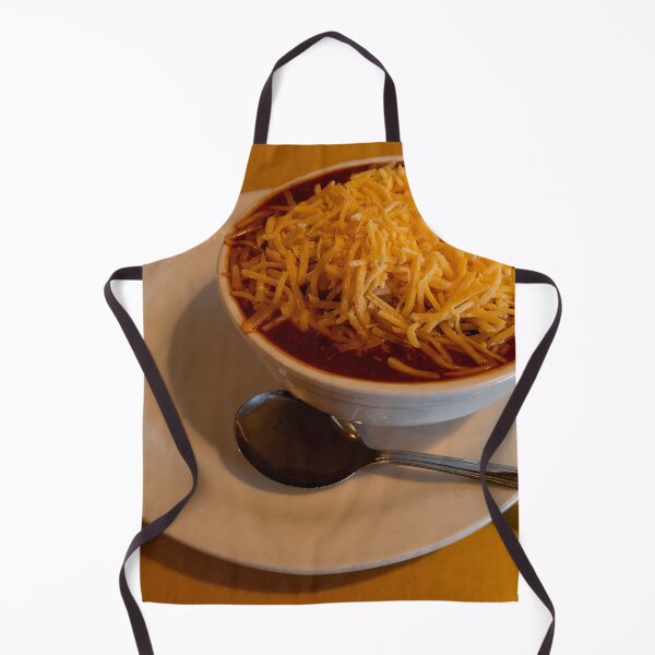 Item preview, Close up of bowl of chili with plate and spoon designed and sold by lisavonbiela.